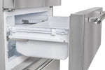 Forno Moena 36-Inch French Door Refrigerator, 19.2 cu.ft, Counter Depth, Ice Maker, Stainless Steel Interior Panel, ENERGY STAR Certified - BonPrix Électroménagers