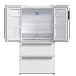 Forno Moena Espresso 36-Inch White French Door Refrigerator, 19.2 Cu. Ft., Frost-Free, Automatic Ice Maker, ENERGY STAR Certified - BonPrix Électroménagers