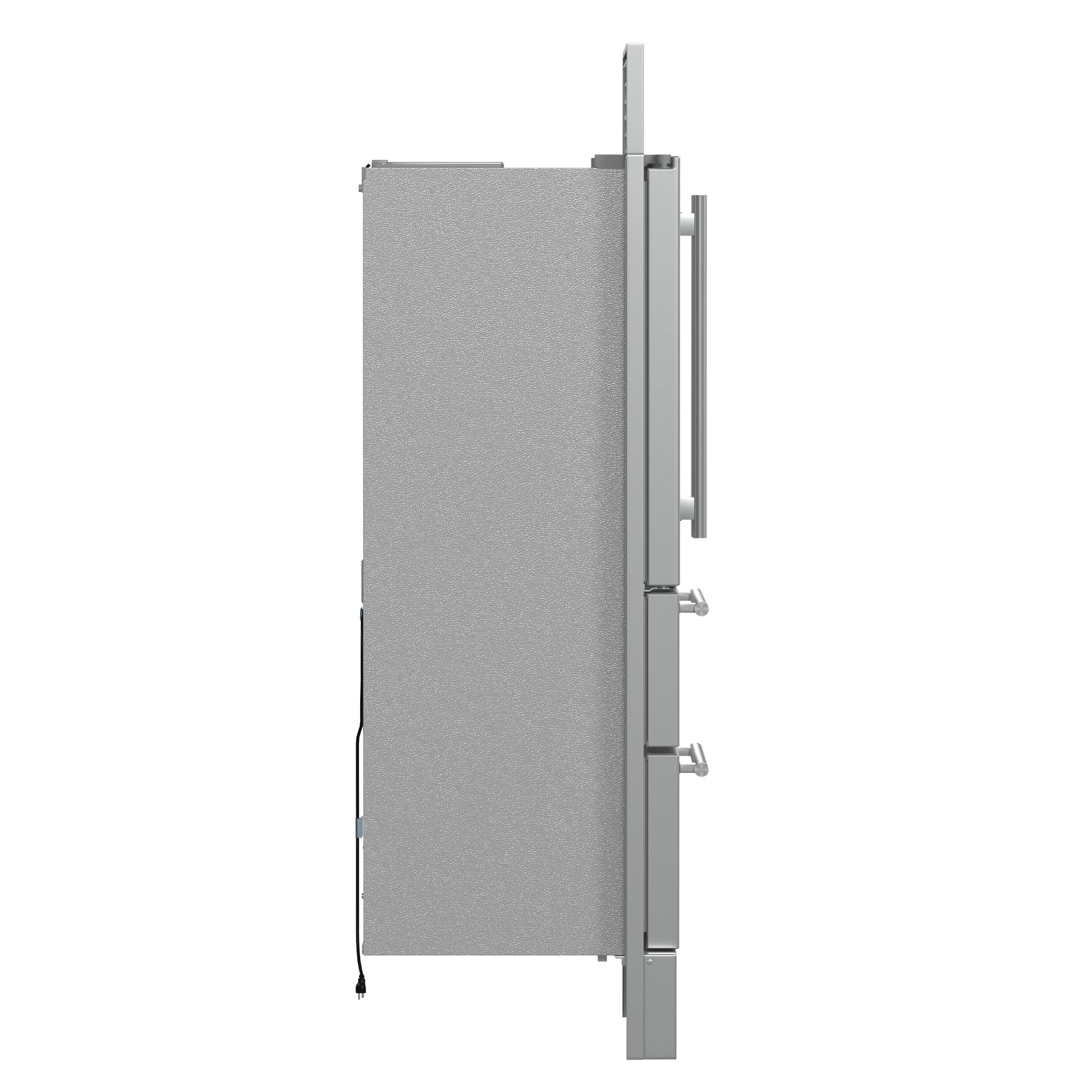 Forno Moena 40-Inch French Door Refrigerator, Stainless Steel, 19.2 cu.ft, Decorative Grill, ENERGY STAR Certified - BonPrix Électroménagers