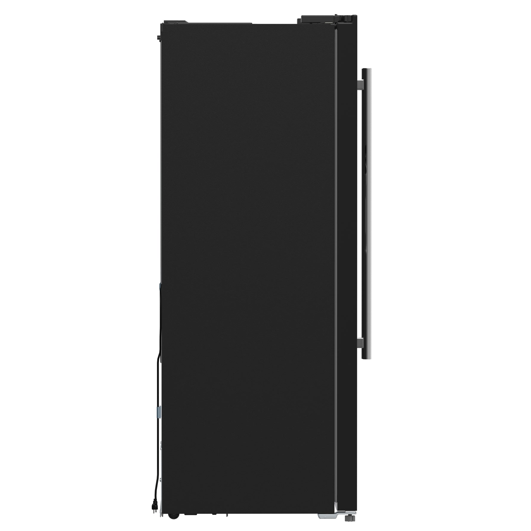 Forno Salerno Espresso 36-Inch Black Side-by-Side Refrigerator, 20 Cu. Ft., Frost-Free, Ice & Water Dispenser, ENERGY STAR Certified - BonPrix Électroménagers