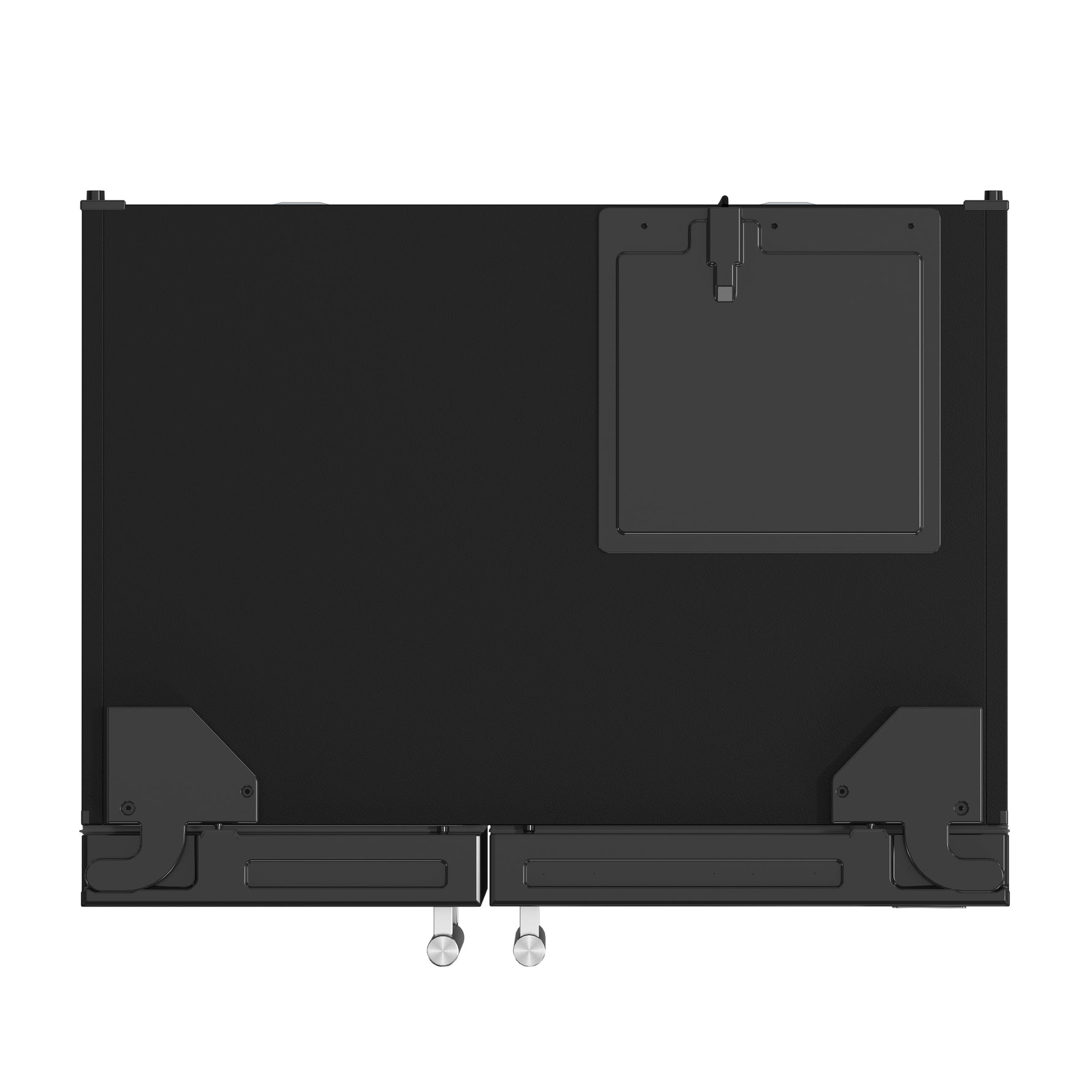Forno Salerno Espresso 36-Inch Black Side-by-Side Refrigerator, 20 Cu. Ft., Frost-Free, Ice & Water Dispenser, ENERGY STAR Certified - BonPrix Électroménagers