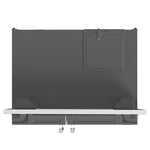 Forno Salerno 40-Inch Built-In Stainless Steel Refrigerator, 20 cu.ft, Decorative Grill, ENERGY STAR Certified - BonPrix Électroménagers