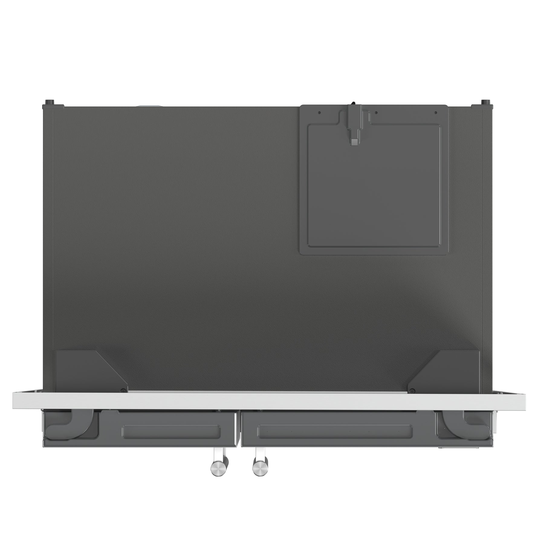 Forno Salerno 40-Inch Built-In Stainless Steel Refrigerator, 20 cu.ft, Decorative Grill, ENERGY STAR Certified - BonPrix Électroménagers