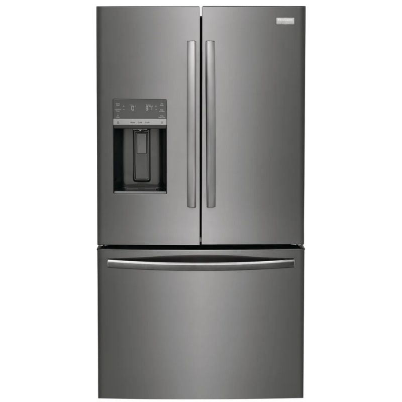 GRFS2853AD - REFRIGERATORS - Frigidaire - French 3-Door - Black Stainless - New