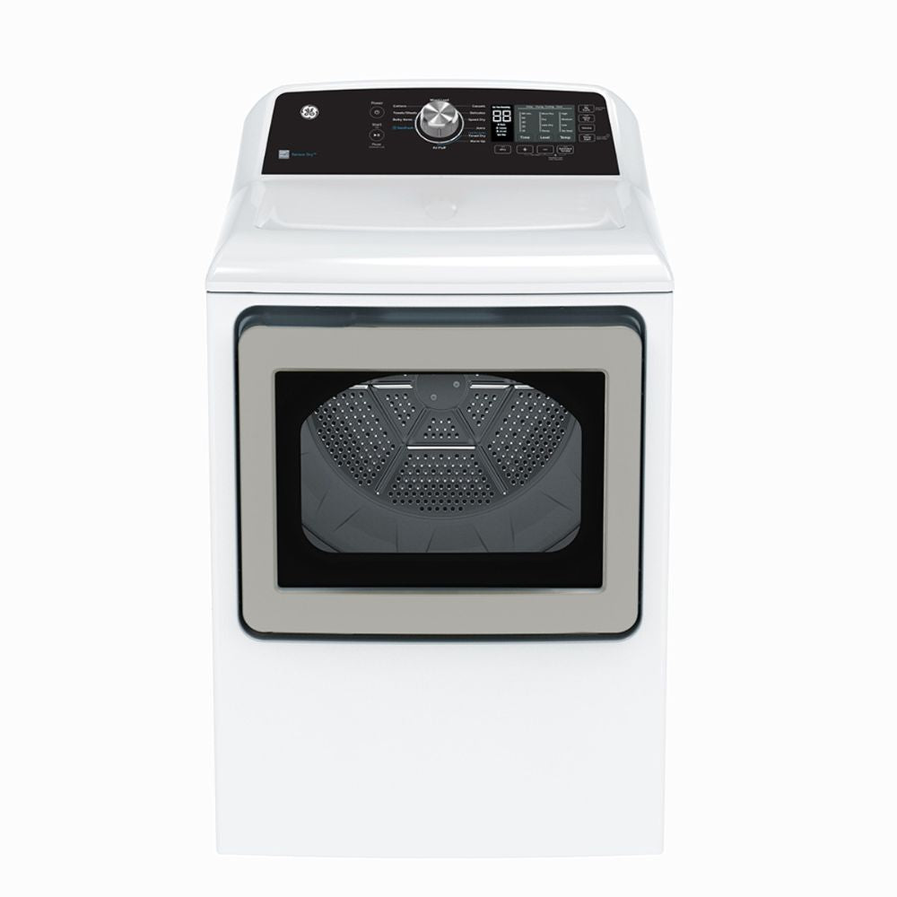 GTD68EBMRWS - DRYERS - GE - Electric - White - Open Box - BonPrix Électroménagers