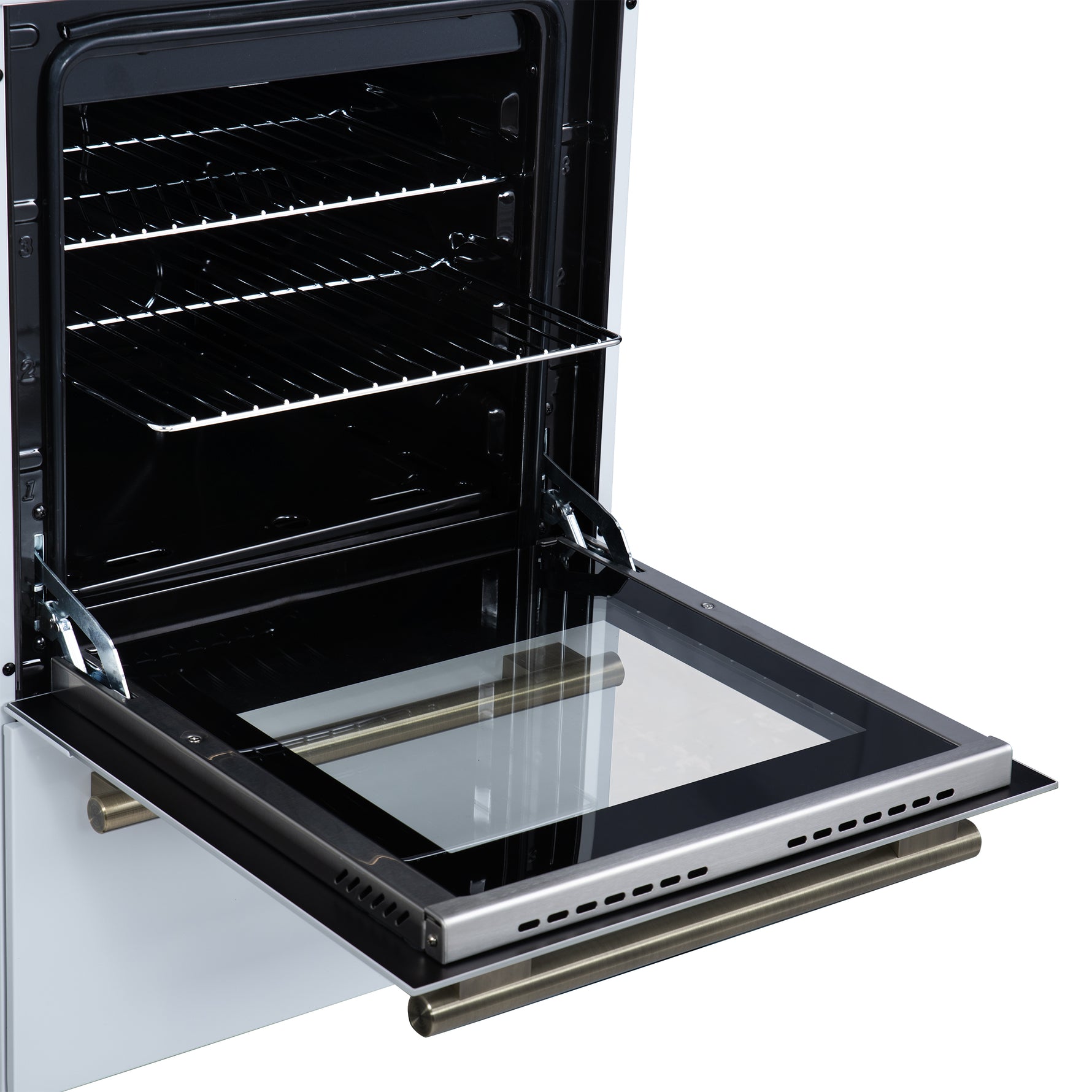 Forno Lamazze 20 Inch Freestanding Gas Range in White, Compact Design - BonPrix Électroménagers