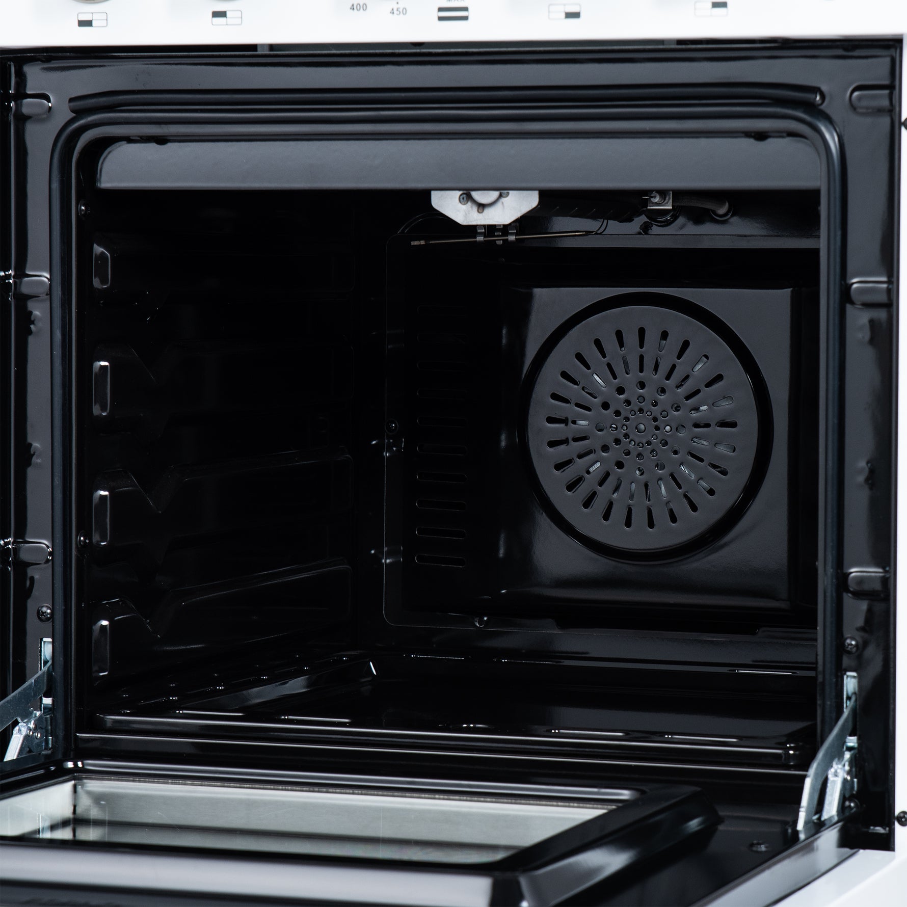 Forno Breno 24 Inch Freestanding Gas Range in White with Antique Brass, Plug Included, Energy Efficient - BonPrix Électroménagers