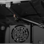 Forno Galiano 48" Freestanding French Door Gas Range in Black - BonPrix Électroménagers