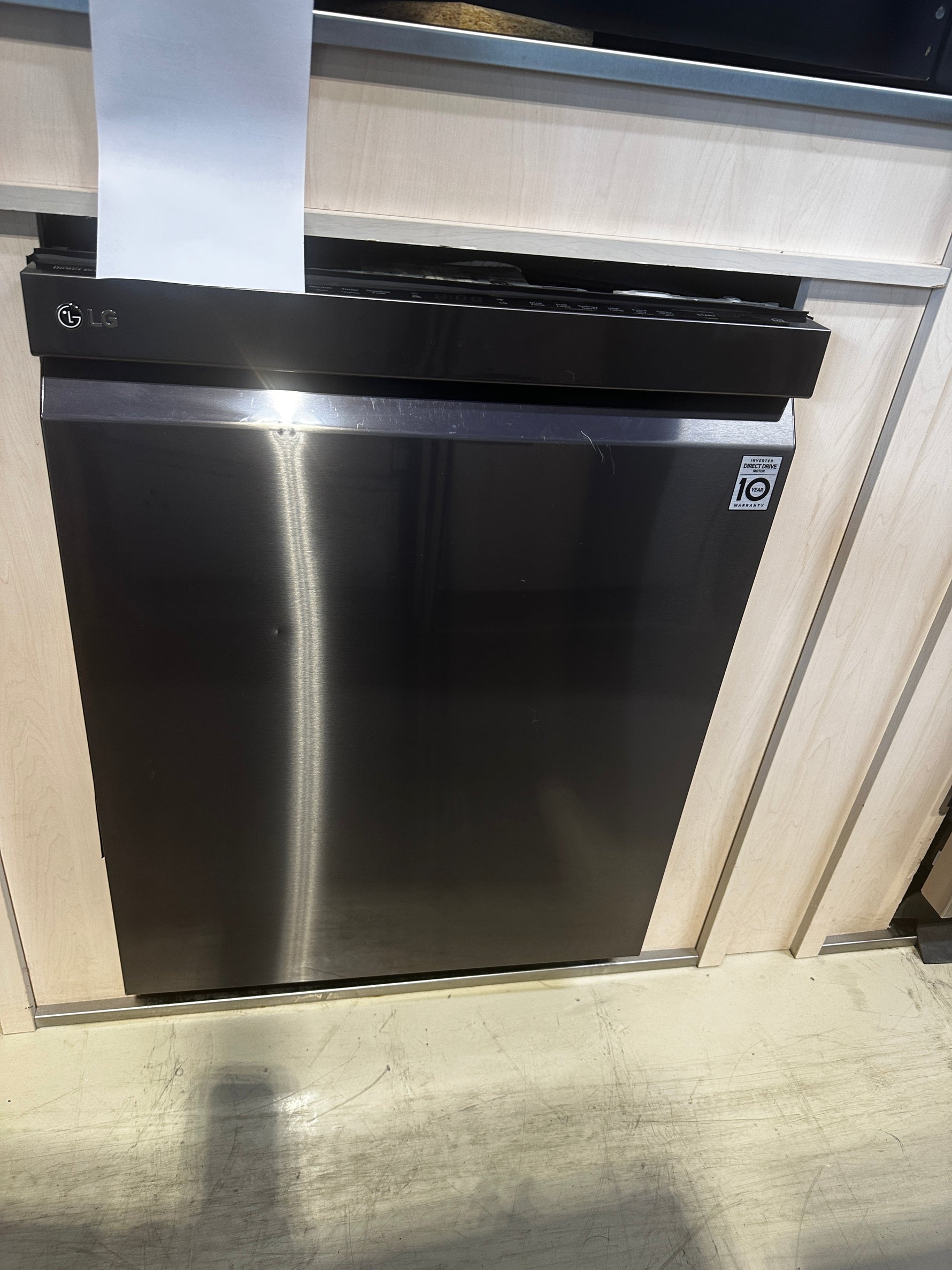 LDP6797BD - LAVE-VAISSELLES - LG - Commandes Dissimulées - Acier inoxydable Noir - Boîte Ouverte