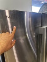 LF21G6201S - RÉFRIGÉRATEURS - LG - Trois portes avec porte à deux battants - Acier inoxydable - Boîte Ouverte