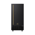 Cristallo 15 Inch Freestanding/Undercounter Ice maker, 66.1 lbs Chewable nugget, 8 kg / 17.6 lbs of ice storage, Black