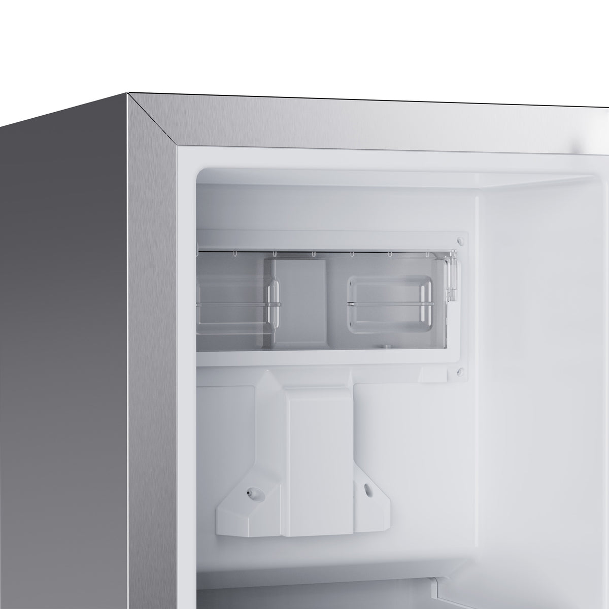 Cristallo 15 Inch Freestanding/Undercounter Ice maker, 66.1 lbs Chewable nugget, 8 kg / 17.6 lbs of ice storage, Stainless steel