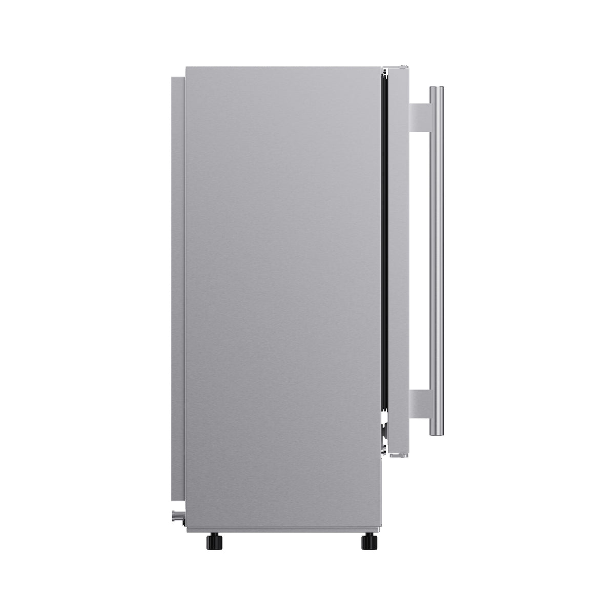Cristallo 15 Inch Freestanding/Undercounter Ice maker, 66.1 lbs Chewable nugget, 8 kg / 17.6 lbs of ice storage, Stainless steel