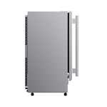Cristallo 15 Inch Freestanding/Undercounter Ice maker, 79.4 lbs Cubed Ice daily, 12 kg / 26.5 lbs ice bin, Stainless steel