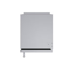 Cristallo 15 Inch Freestanding/Undercounter Ice maker, 79.4 lbs Cubed Ice daily, 12 kg / 26.5 lbs ice bin, Stainless steel