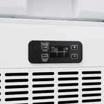 Cristallo 15 Inch Freestanding/Undercounter Ice maker, 79.4 lbs Cubed Ice daily, 12 kg / 26.5 lbs ice bin, White