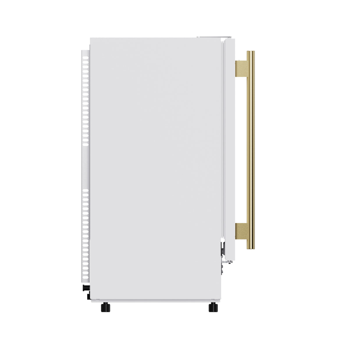 Cristallo 15 Inch Freestanding/Undercounter Ice maker, 79.4 lbs Cubed Ice daily, 12 kg / 26.5 lbs ice bin, White