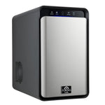 Sferico 11-in Ice Maker, Silver, 32 clear 2-in slow-melting spheres daily, stores more than 10 balls - BonPrix Électroménagers