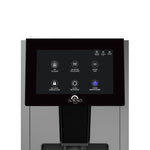 Fresco 14 Inch Countertop Ice Maker & Dispenser, 154 lbs Chewable nugget Ice daily, Self-Clean, Touch Controls, Stainless Steel - BonPrix Électroménagers