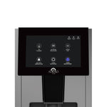 Fresco 14 Inch Countertop Ice Maker & Dispenser, 154 lbs Chewable nugget Ice daily, Self-Clean, Touch Controls, Stainless Steel - BonPrix Électroménagers