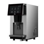 Fresco 14 Inch Countertop Ice Maker & Dispenser, 154 lbs Chewable nugget Ice daily, Self-Clean, Touch Controls, Stainless Steel - BonPrix Électroménagers