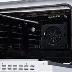Torino 30 Inch Induction Range, 8,800W cooktop, 4.32 cf. True Convection Oven, Air Fry, Air Sous Vide, Smudge Resistant, White