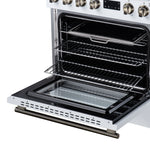 Torino 30 Inch Induction Range, 8,800W cooktop, 4.32 cf. True Convection Oven, Air Fry, Air Sous Vide, Smudge Resistant, White