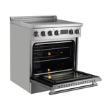 Forno Torino 30 Inch Induction Range with True Convection and Air Fry - BonPrix Électroménagers
