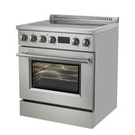 Forno Torino 30 Inch Induction Range with True Convection and Air Fry - BonPrix Électroménagers