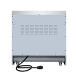 Torino 36 Inch Induction Range, 10,900W cooktop, 5.36 cf. True Convection Oven, Air Fry, Air Sous Vide, Smudge Resistant, White