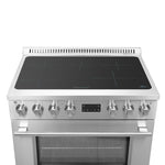 Forno Torino 36 Inch Induction Range with True Convection and Air Fry - BonPrix Électroménagers