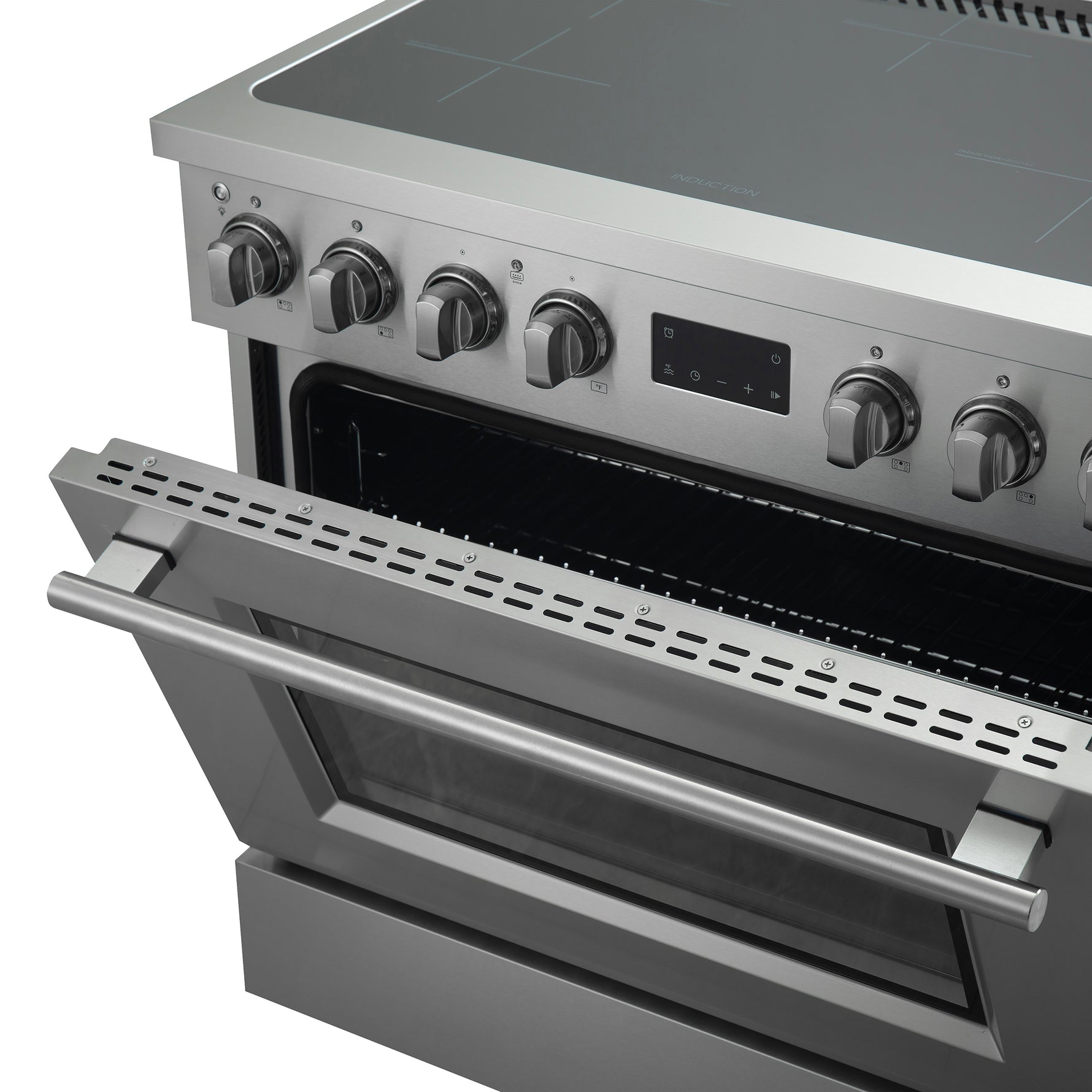 Forno Torino 36 Inch Induction Range with True Convection and Air Fry - BonPrix Électroménagers