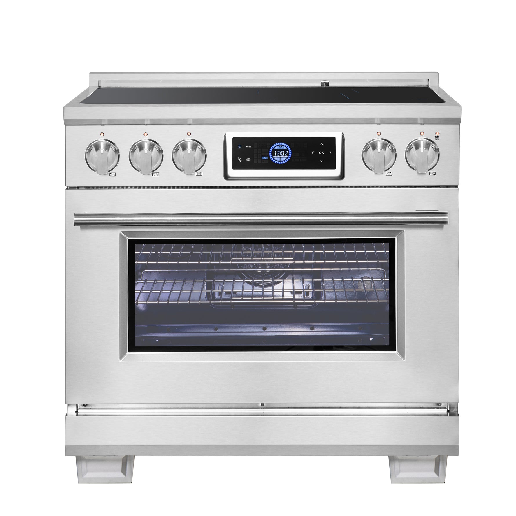 Forno Maximus 36 Inch Induction Range with Air Fryer - BonPrix Électroménagers