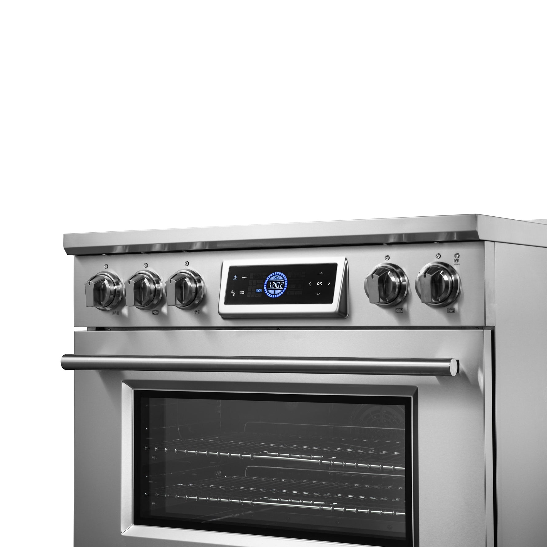 Forno Maximus 36 Inch Induction Range with Air Fryer - BonPrix Électroménagers
