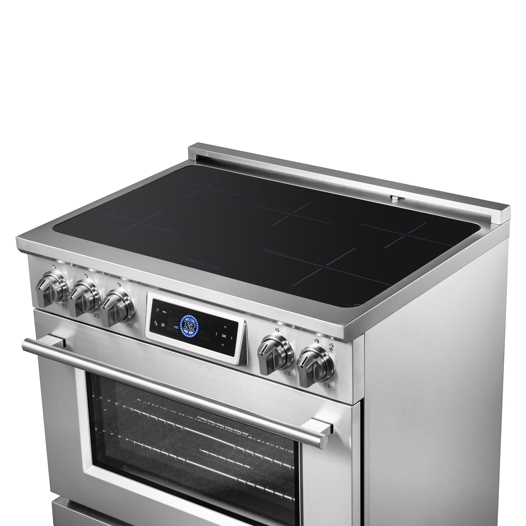 Forno Maximus 36 Inch Induction Range with Air Fryer - BonPrix Électroménagers