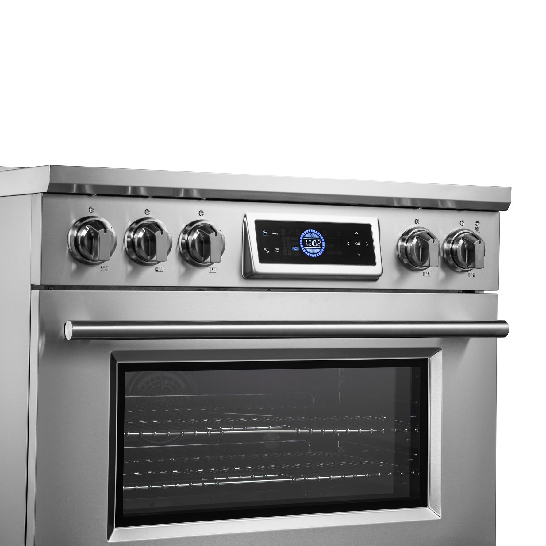 Forno Maximus 36 Inch Induction Range with Air Fryer - BonPrix Électroménagers