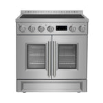Forno Torino 30 Inch French Door Induction Range with Air Fryer and True Convection Oven - BonPrix Électroménagers