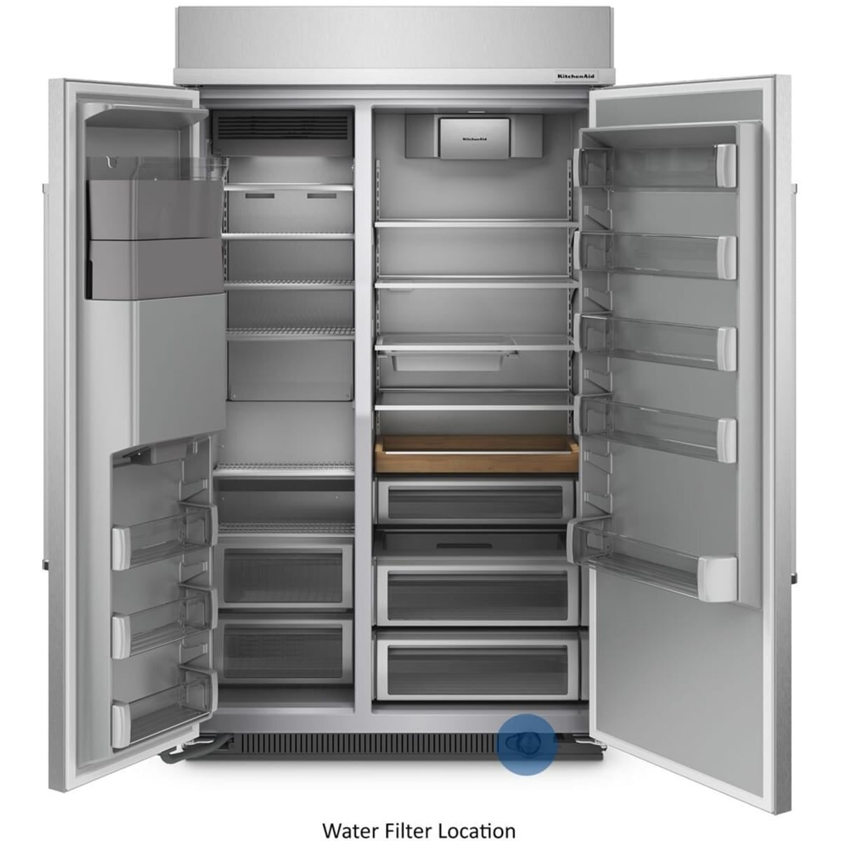 KBSD708MPS - REFRIGERATORS - kitchenAid - Side by side - Stainless Steel - Open Box - BonPrix Électroménagers