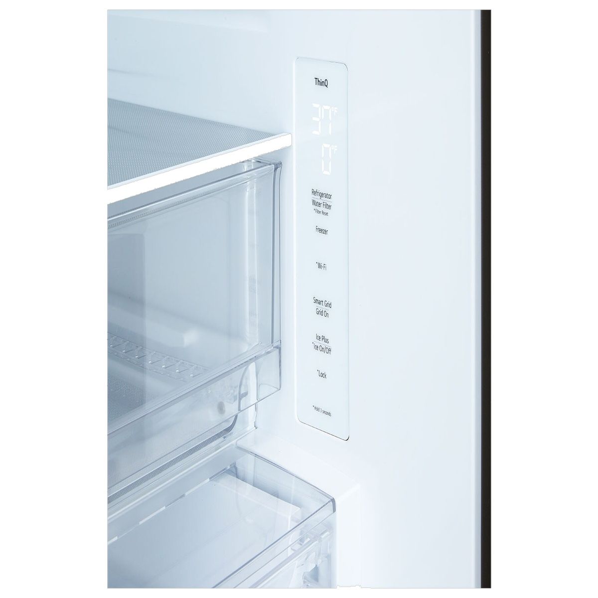 LB26H2200S - REFRIGERATORS - LG - Bottom Freezer - Stainless Steel - Open Box - BonPrix Électroménagers