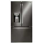 LRFS28XBD - REFRIGERATORS - LG - French 3-Door - Black Stainless - Open Box - BonPrix Électroménagers