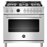 MAST366DFSXT - CUISINIÈRES - BERTAZZONI - Biénergie - Acier inoxydable - Boîte Ouverte