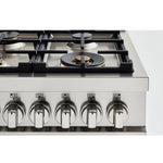 MAST366DFSXT - CUISINIÈRES - BERTAZZONI - Biénergie - Acier inoxydable - Boîte Ouverte