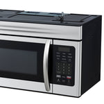 Forno Scalo 30-Inch Over the Range Microwave, Stainless Steel – 1.6 cu.ft, 300 CFM Vent, Touch Control, LED Light