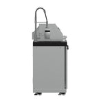 FORNO Bulnes 30-Inch BBQ, 60,000 BTU, 3 Burners with Sear & Rotisserie Infrared Burners, Stainless Steel Outdoor Kitchen with 1.8 cu.ft. Beverage Center & Black Granite Countertops - BonPrix Électroménagers
