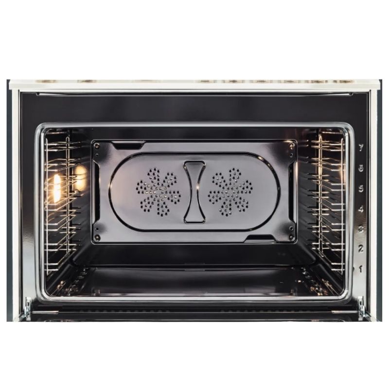 PROF366DFSXT - CUISINIÈRES - BERTAZZONI - Biénergie - Acier inoxydable - Boîte Ouverte