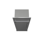 Forno Maderno 28-Inch Built-In Convertible Refrigerator, 13.6 cu.ft, Left Swing, Decorative Grill, ENERGY STAR Certified - BonPrix Électroménagers