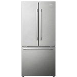 RF210N6AHE - REFRIGERATORS - Hisense - French 3-Door - Grey - Open Box