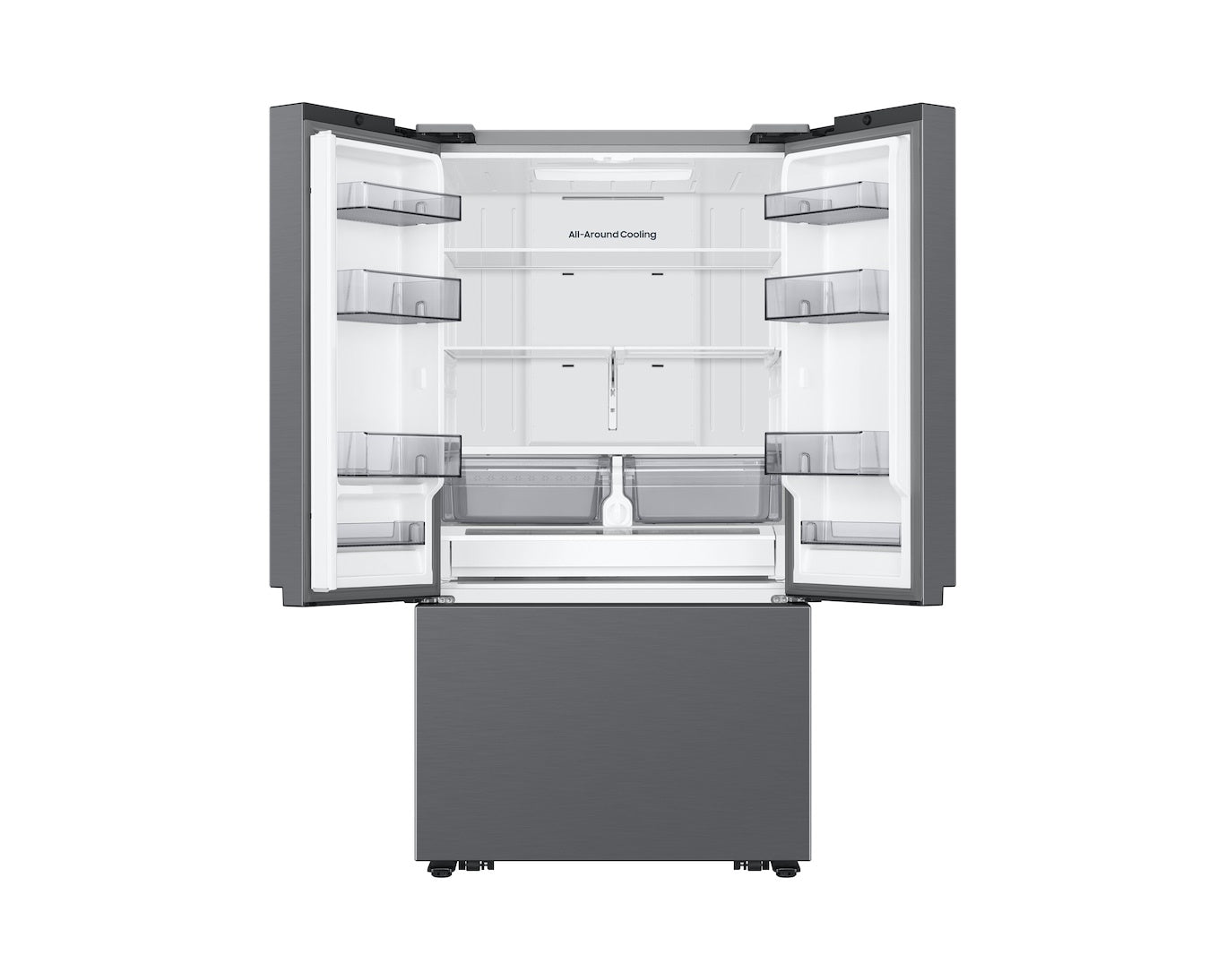 RF27CG5010S9AA - REFRIGERATORS - Samsung - French 3-Door - Stainless Steel - Open Box - BonPrix Électroménagers