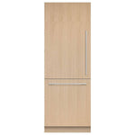 RS3084WLUK1 Fisher and Paykel integrated refrigerator freezer, panel ready, left hinge