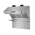 Hotte Murale Forno Savona 36 Pouces, Filtres à Baffle, Dosseret Inclus